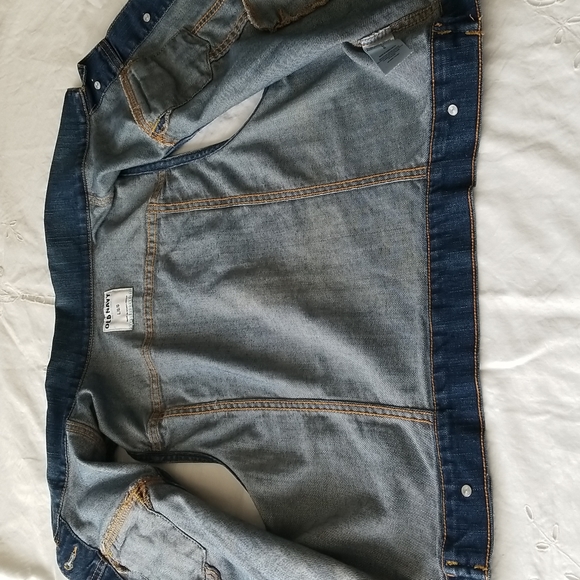 Old Navy sleeveless jean jacket - Picture 6 of 8